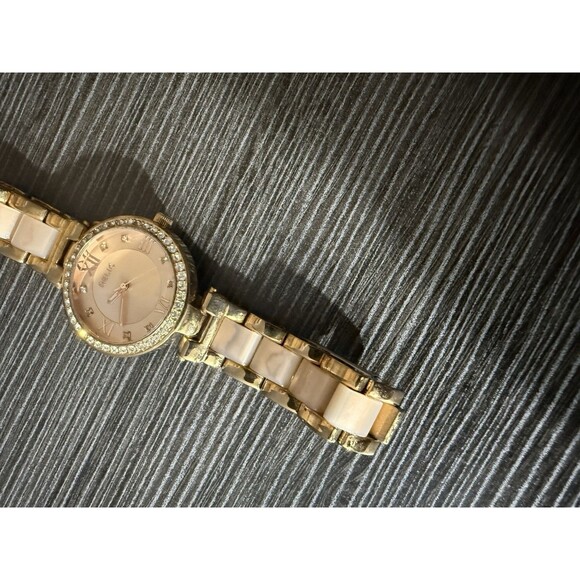 Relic By Fossil Women's Rose Goldtone Bracelet Watch ZR34335 Beautiful Pink - Picture 3 of 16